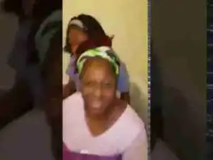 Nigerian Man Videos His Baby Mama Harassing His Mother In The U.S, & She Does This